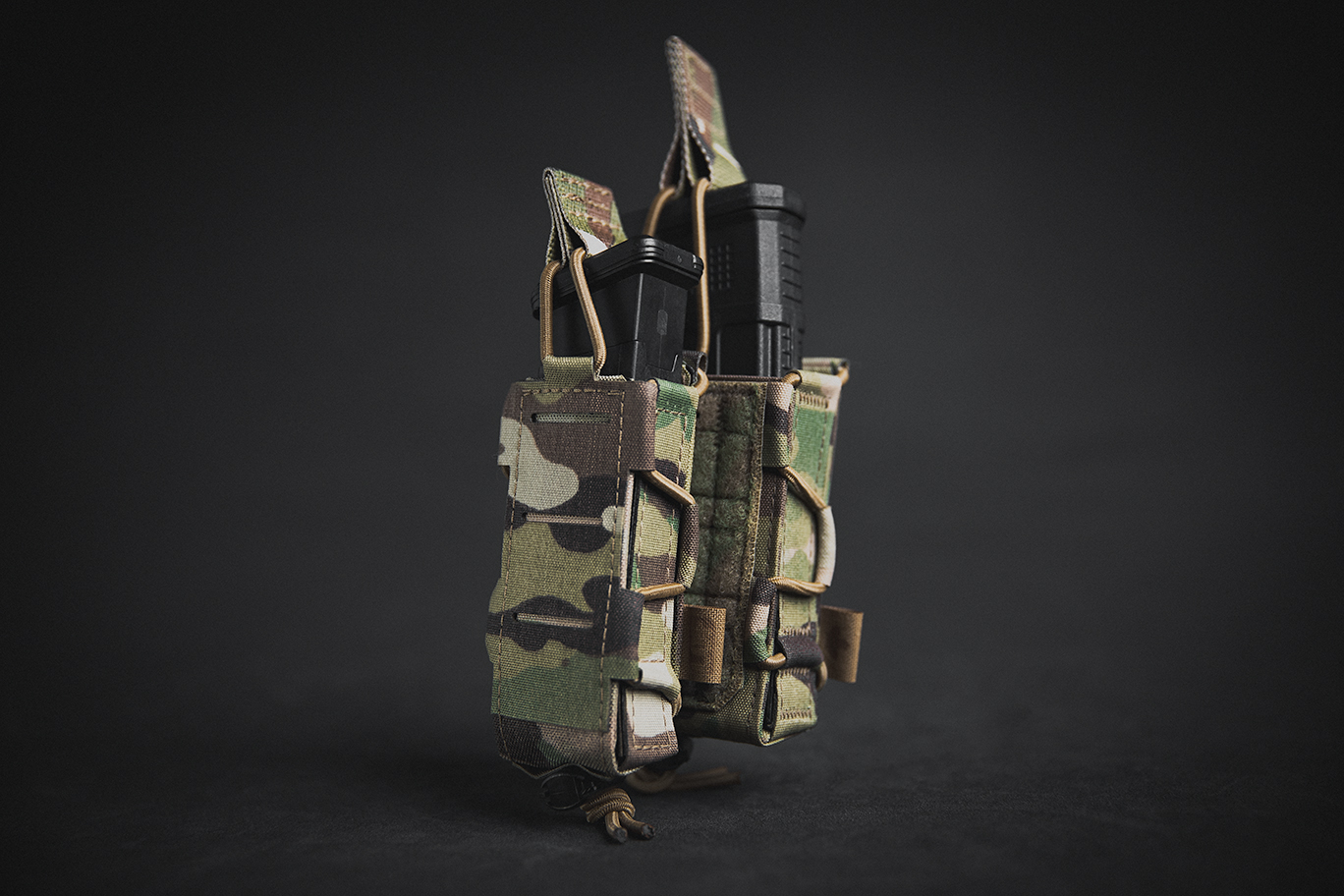 Pro-Fusion Single Pistol Mag Pouch - Bungee Retention | LOF Defence