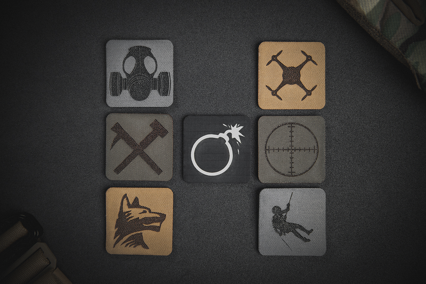 Specialty Unit Patch Beside Avon FM53 Gas Mask