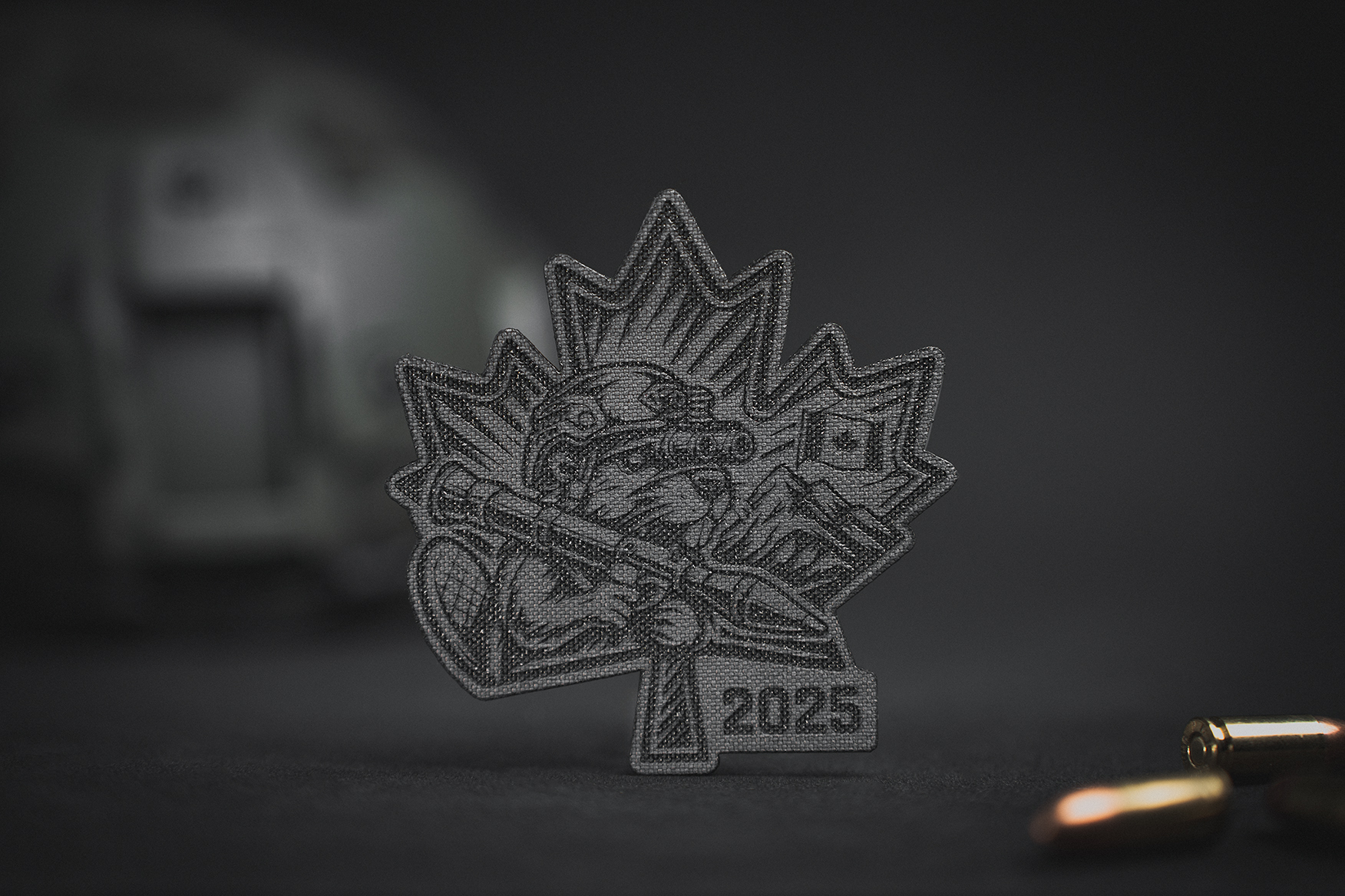 LOF Defence Canada Day Patch - Wolf Grey