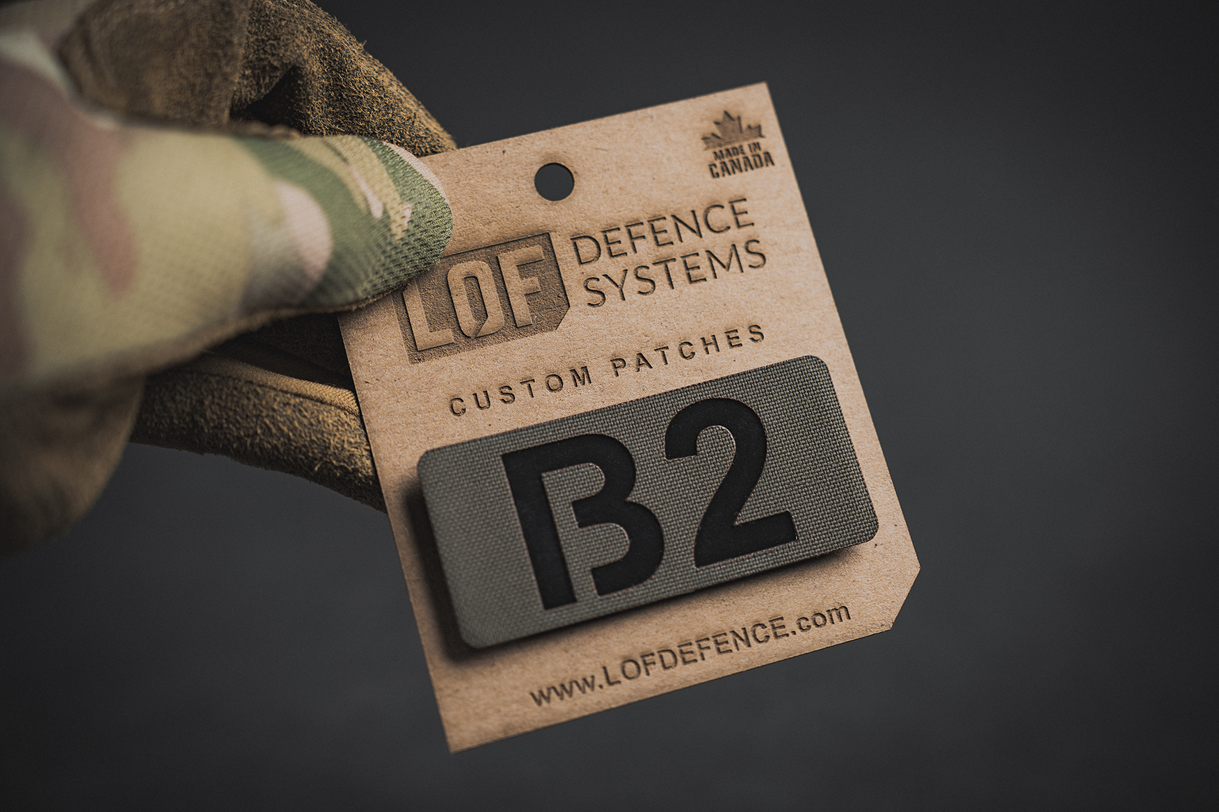 LOF Defence Callsign IR patch with SandStorm Technology