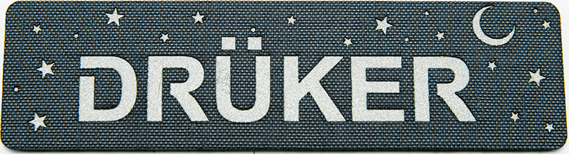 K9 Name Patch - Star Design