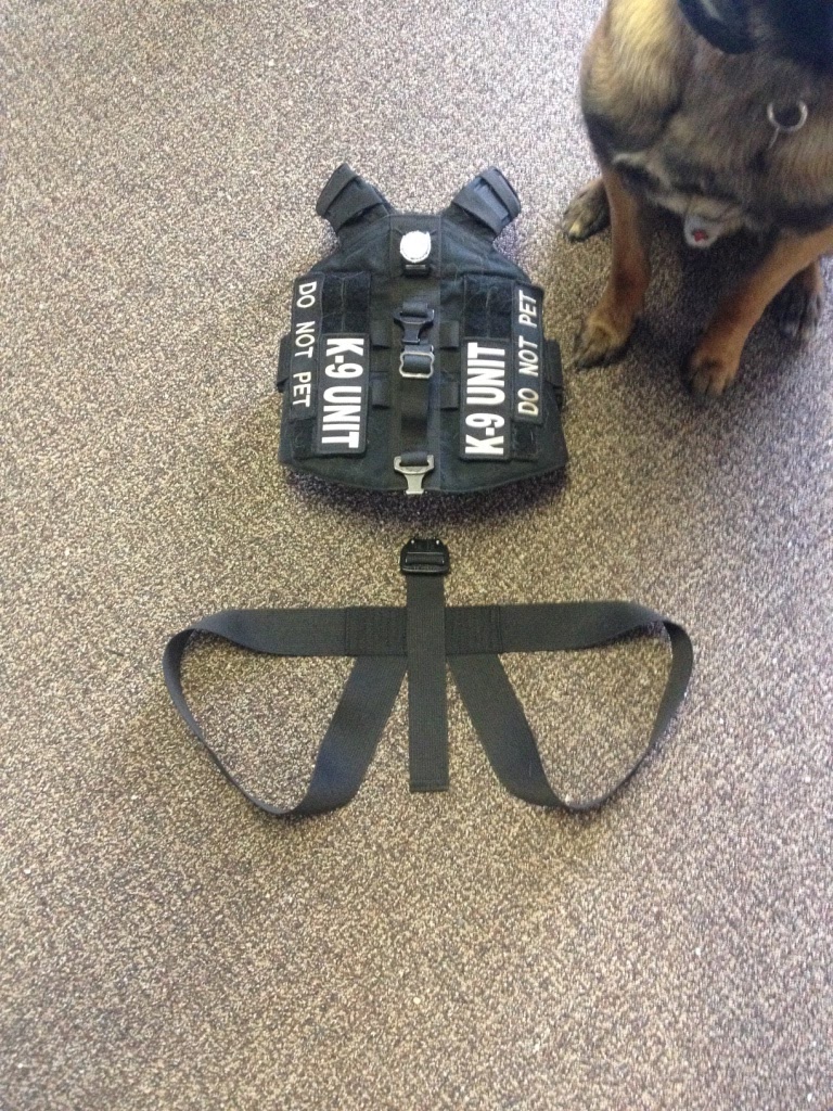 k9 rappelling harness