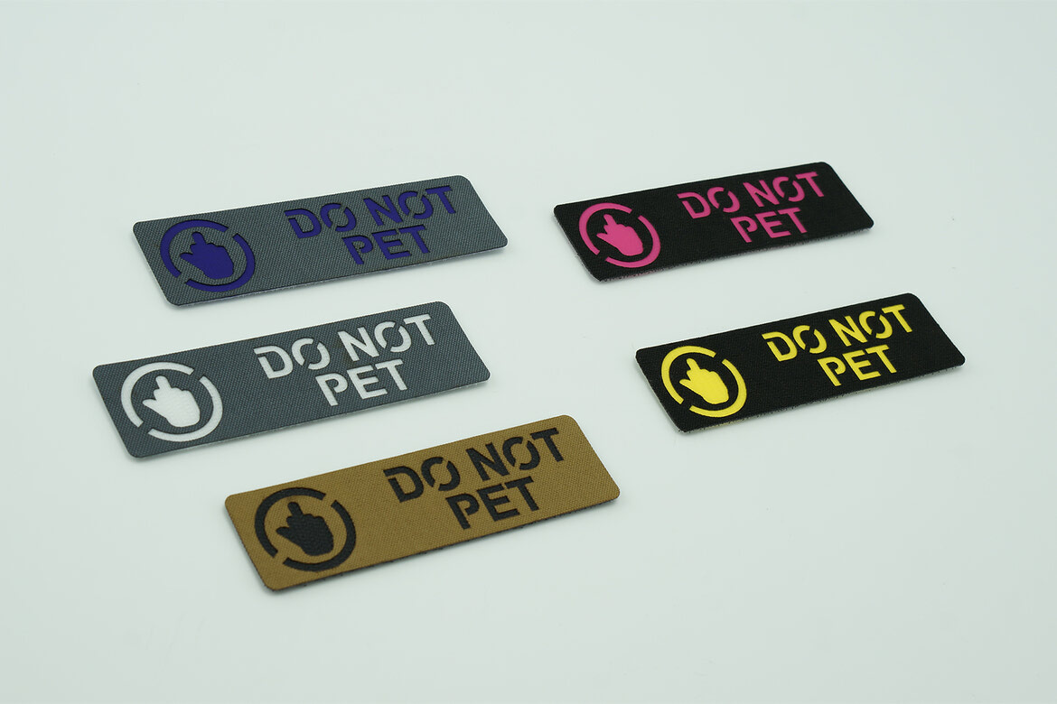 DO NOT PET - K9 Patches - Made In Canada