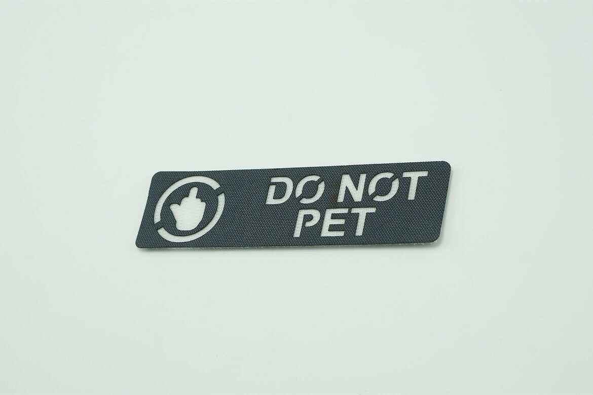 Do Not Pet Patch 