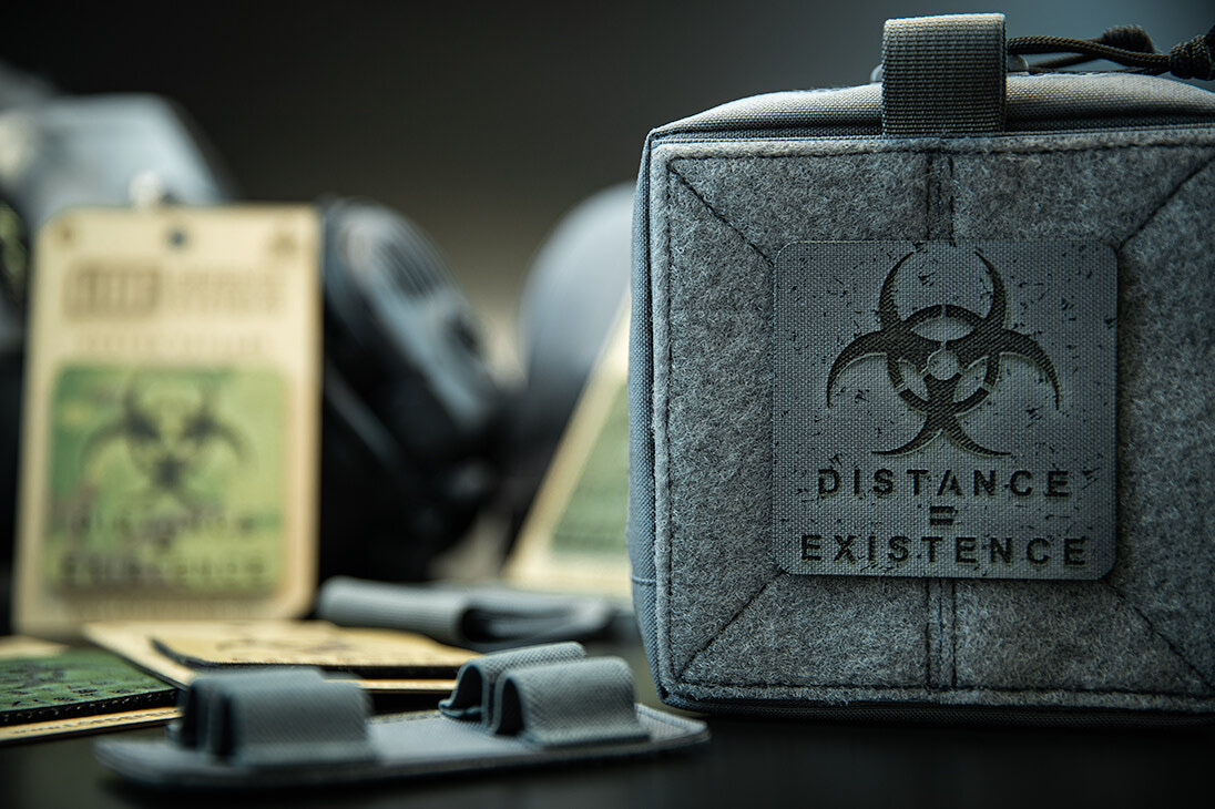 Battle Worn HAZARD Patches - Made In Canada | LOF Defence