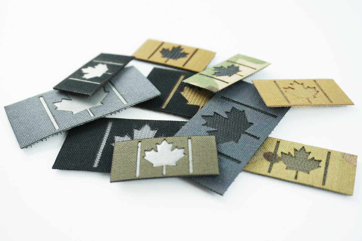 Custom Made Canadian Flag Patches - Made In Canada