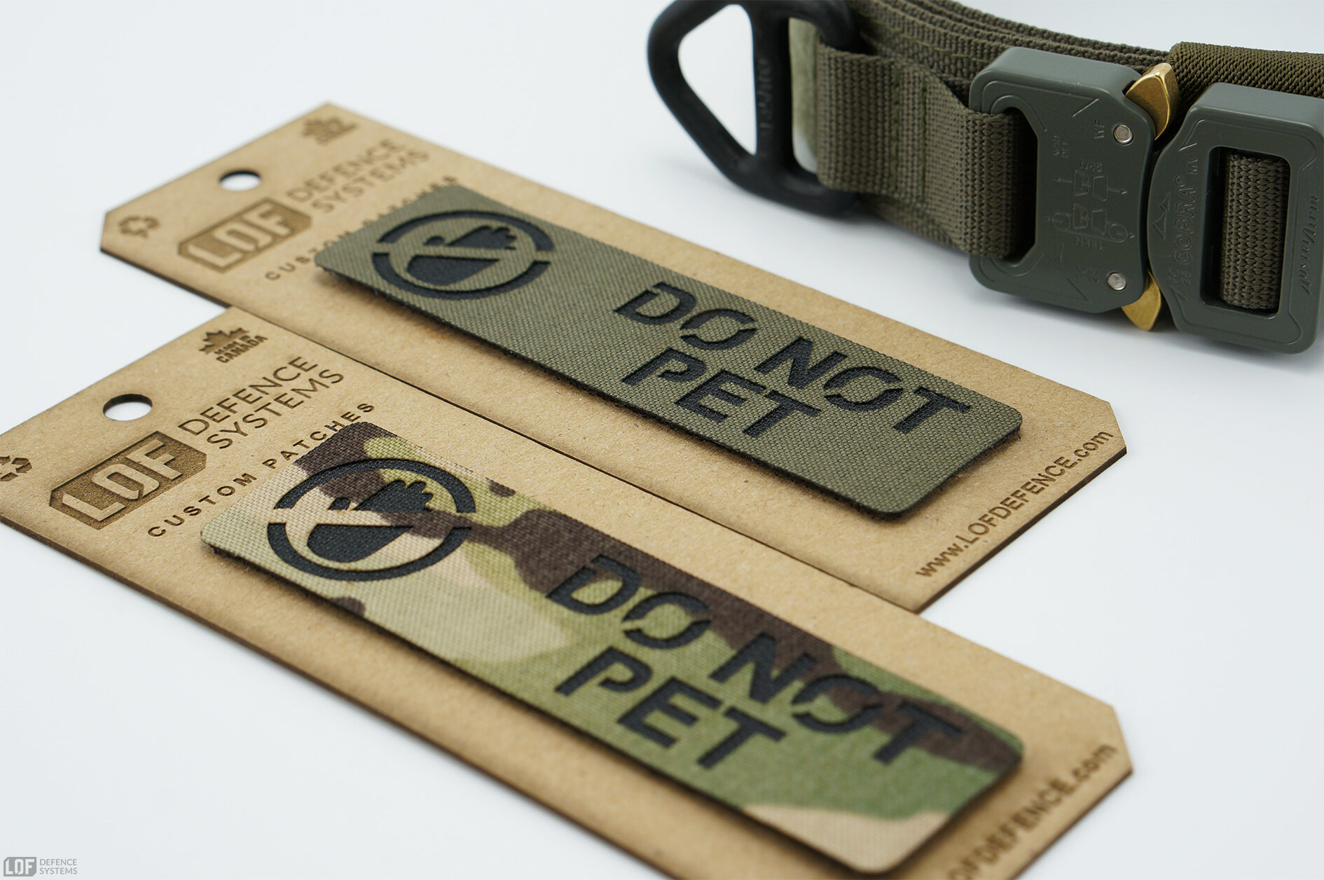 DO NOT PET K9 Patches Made In Canada