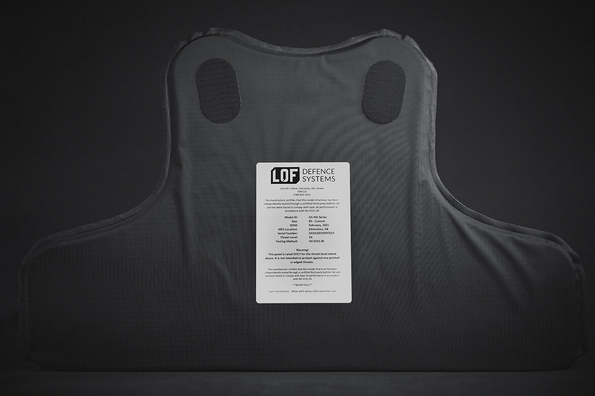 thumbnail image 2 of Legacy Safety & Security DUAL-THREAT Level IIIA Soft Armor Panel - 2 Pack 2 of 5