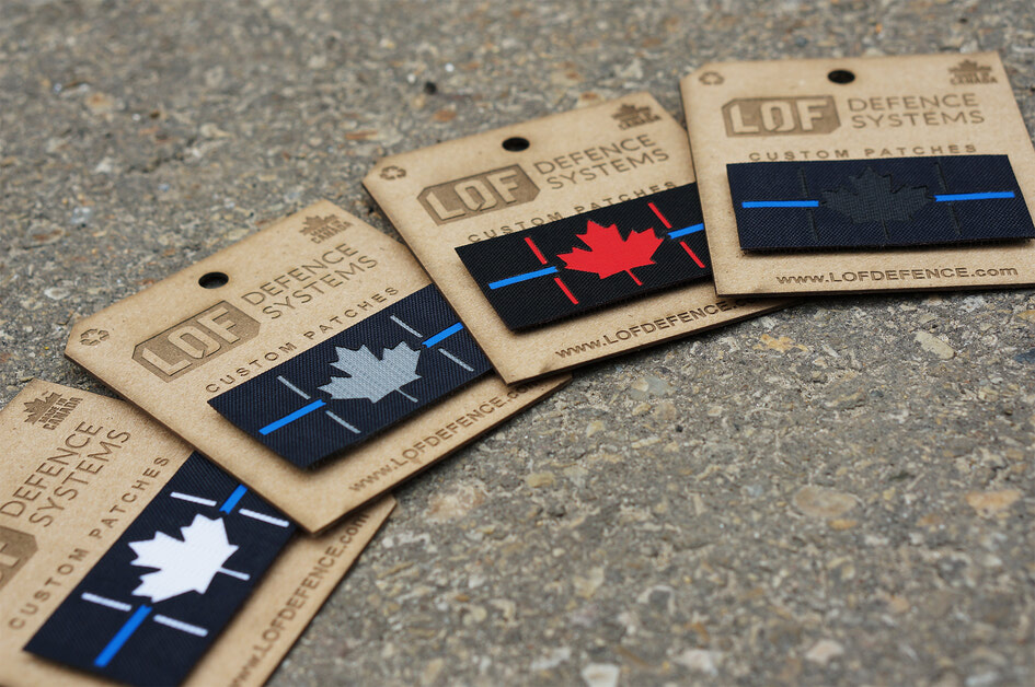 Canadian Thin Blue Line Patch – LE Tactical Morale Patch